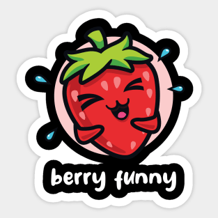 Berry funny (on dark colors) Sticker